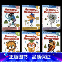 几何和测量 1-6年级 6册 [正版]Kumon Math Workbooks Geometry & Measureme