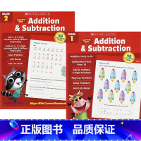 加法和减法 1-2年级 2册 [正版]Scholastic Success with Math Calculation