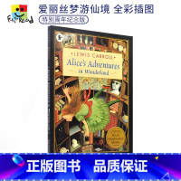 [正版]Alice's Adventures In Wonderland 爱丽丝梦游仙境 全彩插图 特别周年纪念版 世