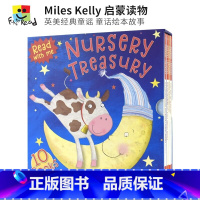 [正版]Miles Kelly Nursery Treasury 英国启蒙读物10册盒装 儿童童话绘本故事 68首经典