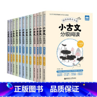 小学古文分级阅读1-6年级 全套12册 小学通用 [正版]小学生文言文启蒙阅读强化训练120篇寒假古诗词全解全析一本通知