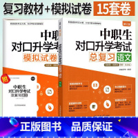 语文总复习+试卷 高中通用 [正版]2024中职生对口升学考试总复习资料单招对口升学中职生试卷必刷题