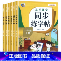 1--6年级上册同步练字贴--全6册 [正版]小学语文同步练字帖一二三四五六年级上下册全套12册达标课堂写字课课练跟着课