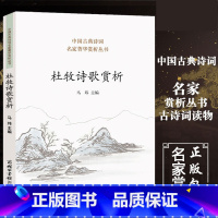 [正版]中国古典诗词名家菁华赏析丛书一杜牧诗歌赏析 杜牧诗集名人传 诗歌散文书籍中国古代欣赏赞美中华丽人选本冯唐诗百首