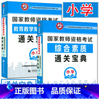 [正版]山香备考2022国家教师资格证考试用书小学通关宝典全套2本 综合素质+教育教学知识与能力 重点考点知识点口袋书