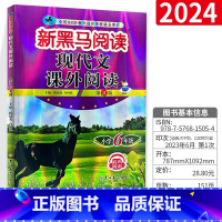 语文 小学六年级 [正版]2024六年级语文现代文课外阅读语文阅读理解同步训练专项训练题6上册下册小学生阶梯阅读辅导书人