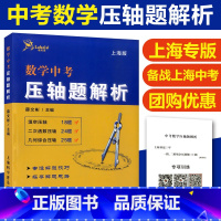 数学中考压轴题解析.上海版 初中通用 [正版]鹿贝思 中考数学压轴题解析 上海版 薛文斌主编 上海科学普及出版社 上海中