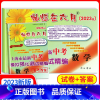 2023灿烂在六月[数学 试卷+答案] 上海 [正版]2023新版 灿烂在六月 中考数学 试卷+答案 上海市新中考模拟强