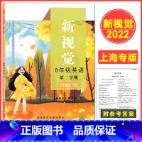 [正版]2022上海版 新视觉八年级下册 英语 含参考答案 8年级下册第二学期 上海初中牛津版英语辅导用书重点难点