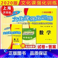 [正版]2020版上海中考一模卷 数学 试卷+答案 领先一步文化课强化训练一模卷 上海市各区初三第一学期期末质量抽