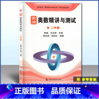 数学 小学二年级 [正版]新编奥数精讲与测试 二年级/2年级第一二学期上下册 熊斌小学生奥数竞赛 数学思维训练 举一反三