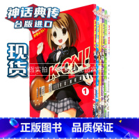 [正版] K-ON轻音部/轻音少女 1-4 +highschool+college 共6册 漫画 全套 尖端かきふ