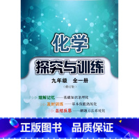 化学 九年级/初中三年级 [正版]2023沪教版初中化学探究与训练九年级全一册9年级上下同步练习册