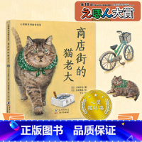 商店街的猫老大 [正版]心灵教科书绘本系列:商店街的猫老大(第18届日本绘本奖一等奖获奖作品:天上下鱼?不可思议!猫与人