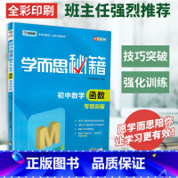 数学函数专项突破 [正版] 秘籍 初中数学函数专项突破 8年级/9年级/中考数学复习资料初中必刷题小题狂做教辅完全解读