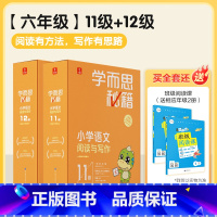 小学语文阅读与写作11级+12级 小学六年级 [正版]学而思秘籍智能教辅小学语文阅读与写作 11级+12级(智能教辅)