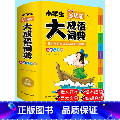 [正版]2023大成语词典小学生成语积累训练大全大字字典常用实用成语中华成语大词典现代汉语词典教育四字词语解释书字典