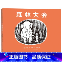 森林大会 [正版]森林大会硬壳精装图画书爱心树绘本3岁以上亲子共读带给孩子一个温柔宁静的幻想童书