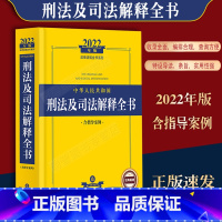 [正版]年版中华人民共和国刑法及司法解释全书含指导案例刑法修正案11十一新法条文司法解释典型案例法律法规条文主旨刑法工