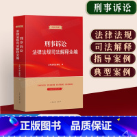 [正版]2023新刑事诉讼法律法规司法解释全编中华人民共和国刑事诉讼法律法规司法解释指导案例典型案例人民法院出版社97