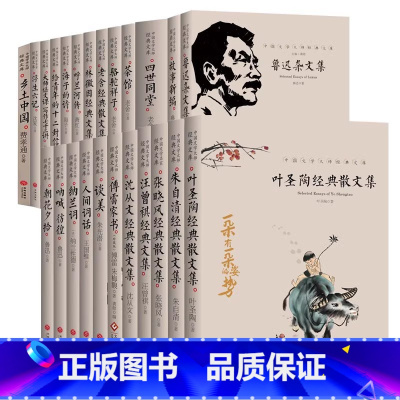 [全24册]中国文学大师经典文库 [正版]边城沈从文原著现当代文学经典作品初高中阅读完整版青少年 沈从文全集精选集作品集