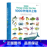 [正版]浪花朵朵童书 1000种海洋之物 1000种海洋动物英语单词 3-10岁儿童英语 认知绘本书籍幼儿英语启蒙认