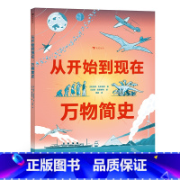 从开始到现在:万物简史 [正版] 从开始到现在:万物简史 6-9岁 大开本全景式科普绘本 给孩子的万物简史启蒙书 世界历