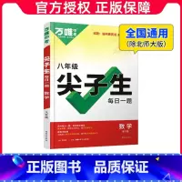 八年级数学[全国通版(除北师版外)] 初中通用 [正版]2023万唯八年级初二数学物理尖子生每日一题培优拔高专项训练上下