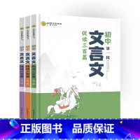 初中文言文促读三百篇(第一.二.三辑) 初中通用 [正版]2024文言文促读三百篇 初中123辑3本套装 小规律小启迪