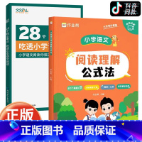 [热卖套装!巨划算!]28个核心考点+阅读理解公式法 小学通用 [正版]天天向上小学语文阅读理解28个核心考点全攻略强化