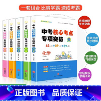 [语数英物化]中考核心考点 全5册 [正版]迎战中考JST中考核心考点专项突破语文数学英语物理化学基础知识总复习题型归纳