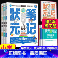 [赠4本练习册]状元笔记 语数英 小学通用 [正版]全6册 小学1-6年级状元笔记 学测星小学学霸笔记 语数英知识大全