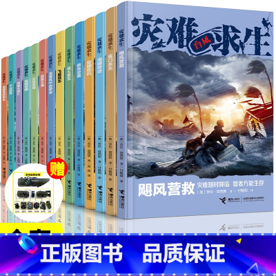 灾难求生全套14册 [正版]灾难求生全套14册青少年生存冒险小说故事书外国儿童文学读物三四五六七八年级初中小学生课外阅读