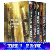 全套 [正版]The Maze Runner Series 英文原版科幻小说 移动迷宫系列全5册 烧痕审判 死亡解药 致