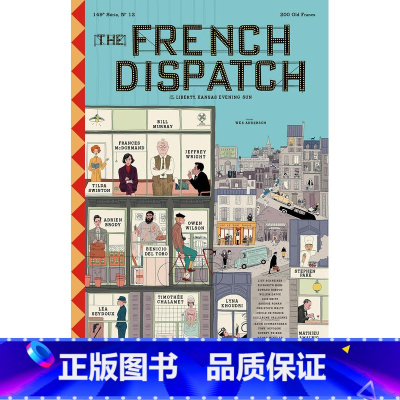 [正版]英文原版 法兰西特派 电影故事剧本 The French Dispatch 韦斯·安德森 Wes Anders