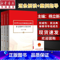 [正版]新版中华人民共和国民法典条文精释与实案全析 杨立新主编 解读普法案例法务法律学习书籍人民大学出版 重庆书店