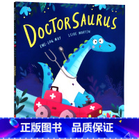 [正版]进口英文原版绘本龙博士 Doctorsaurus 儿童英语启蒙绘本 亲子互动韵文图画故事书 趣味恐龙主题