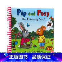 [正版]波西和皮普系列 友好的蜗牛 Pip and Posy Friendly Snail英文原版绘本名家Axel S