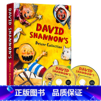 大卫香农作品10册合集 平装+2CD [正版]No David 大卫不可以 英文原版绘本 David Shannon大卫