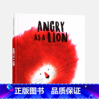 [正版]英文原版绘本像狮子一样愤怒 Angry as a Lion 情绪管理情商培养主题 儿童成长启蒙课外阅读图画故事