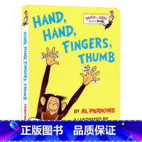 [正版]幼儿基础感官 Hand, Hand, Fingers, Thumb Bright and Early Boar