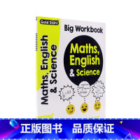 [正版]进口英文原版 Gold Stars Big Workbook Maths English and Scienc