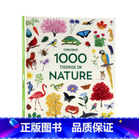 [正版]进口英文原版 1000 Things in Nature 自然界中的1000个动植物 儿童英国科普书 精装大开