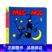 [正版]Meg and Mog 梅格和莫格 万圣节主题绘本 英文原版万圣节派对 儿童趣味主题图画故事书 形状颜色声音启