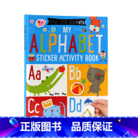 [正版]进口英文原版 Sticker Activity Book 宝宝英文字母认知贴纸书 ABC认知 字母贴纸活动书绘