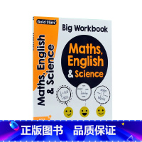 [正版]进口英文原版 Gold Stars Big Workbook Maths English and Scienc