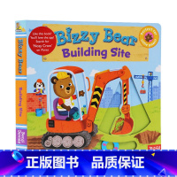 [正版]小熊很忙系列英文原版 Bizzy Bear Building Site 忙碌的小熊建筑工地 幼儿童撕不烂启蒙认