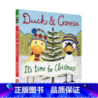 [正版]进口英文原版Duck And Goose It's Time for Christmas 圣诞节 纸板书 小黄