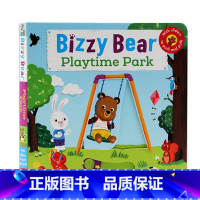 [正版]进口英文原版 Bizzy Bear Playtime Park 小熊很忙系列公园欢乐日 纸板书 机关操作书抽拉