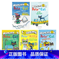 [正版]进口英文原版 I Can Read Pete the Cat皮特猫5册合售 绘本 入门级 系列分级阅读 儿童图